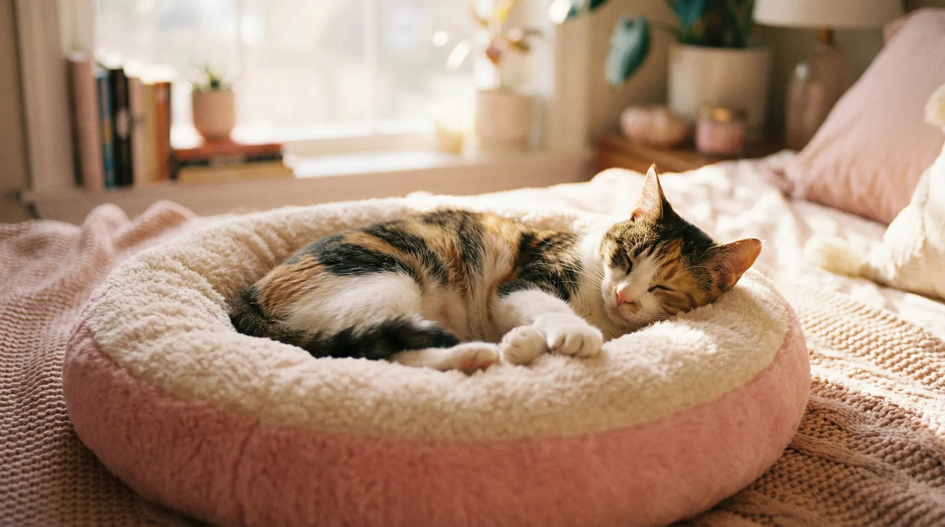 三花猫安静入睡 - 古城谍影